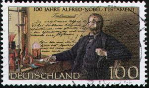 Alfred Nobel Stamp